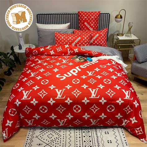 supreme louis vuitton bedding|supreme x Louis Vuitton jacket.